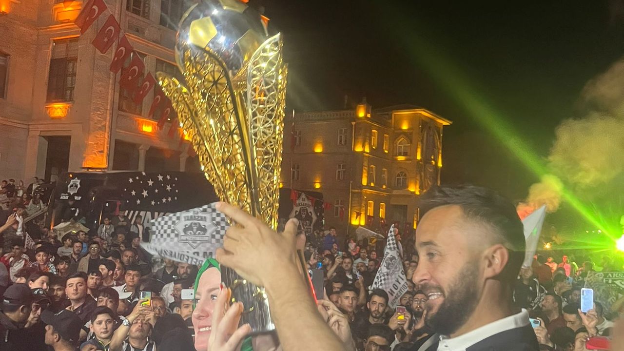 Şampiyonluk kupası Aksaray’a geldi