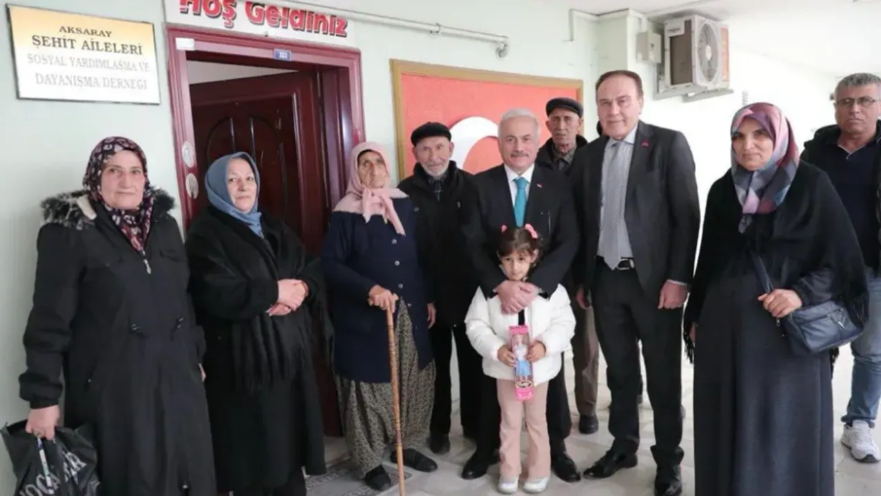 Aksaray Valisi Mehmet Ali Kumbuzoğlu, Şehit ve Gazi Derneklerini Ziyaret Etti