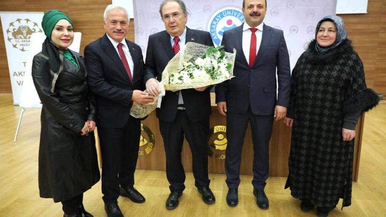 Prof.Dr. İbrahim Saraçoğlu Söyleşi Programı için Aksaray’a geldi