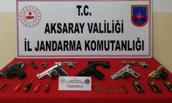 Aksaray Gülağaç ilçesinde silah imalatı