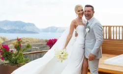 Mustafa Sandal ile Melis Sütşurup Marmaris'te düğün yaptı