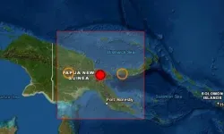 Papua Yeni Gine'de 7,6 büyüklüğünde deprem