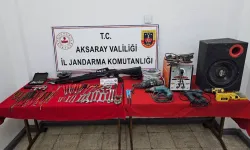 Aksaray da jandarma 12 Bin liralık eşya çalan hırsızı yakaladı