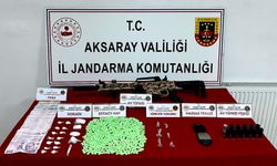 Aksaray Jandarma uyuşturuculara göz açtırmıyor