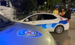 Aksaray'da şehir içi düzensiz park edilen TIR'lara cezai işlem uygulandı