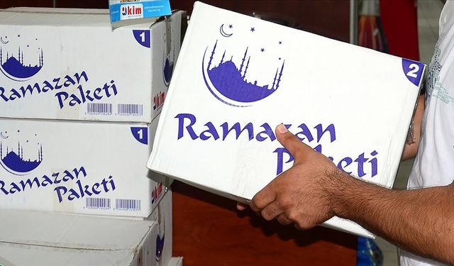 Ramazan ayı erzak kolileri satışta