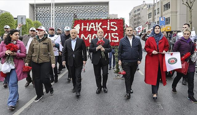 İstanbul'da 1 Mayıs Emek ve Dayanışma Günü kutlanıyor