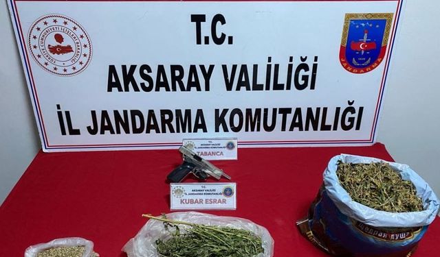 Aksaray jasat jandarma dedektifleri uyuşturucu baskını