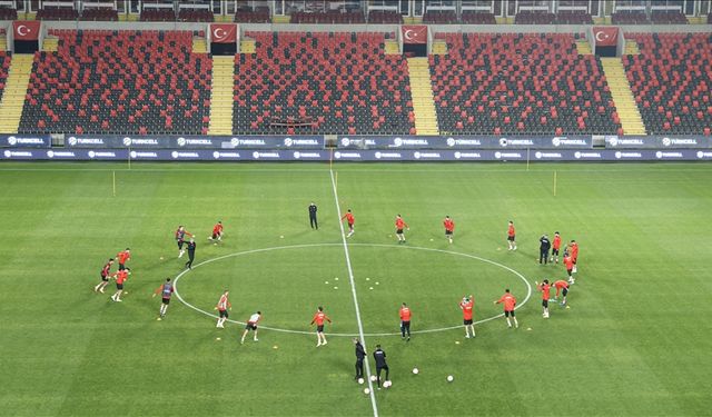 A Milli Futbol Takımı Çekya maçına hazır