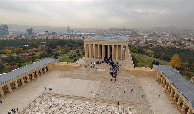 Atatürk'ün ebedi istirahatgahı Anıtkabir'de farklı bir yolculuk