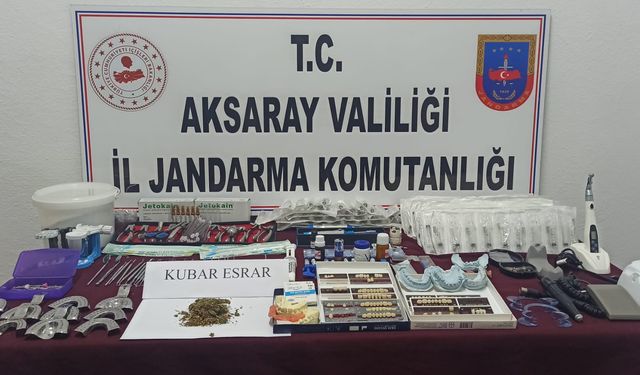 Hem sahte Dişçi Hemde uyuşturucu Taciri Çıktı