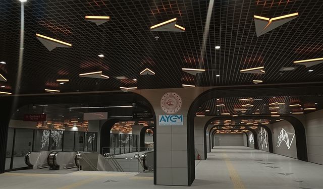 Kağıthane-İstanbul Havalimanı Metrosu hizmete giriyor