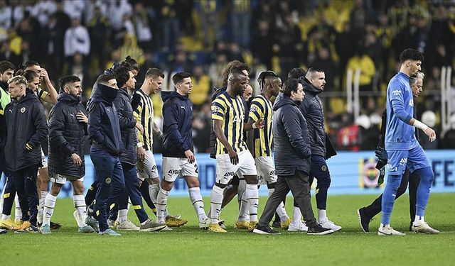 Fenerbahçe'den zirve yarışında kritik kayıplar