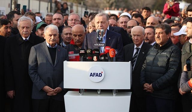 Cumhurbaşkanı Erdoğan: Bu kadar büyük bir felakete maruz kalıp bizim kadar hızlı toparlanabilecek başka ülke yoktur