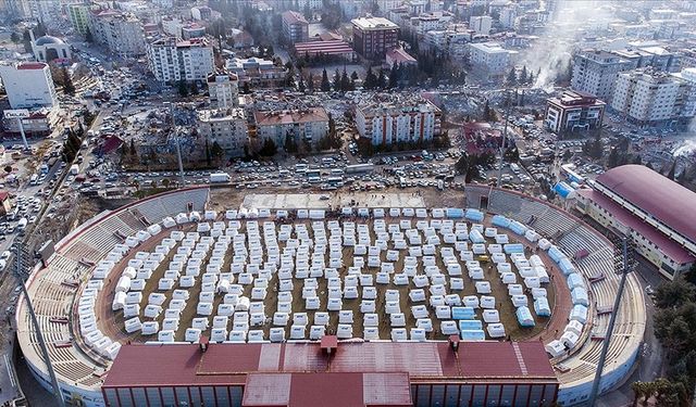 Deprem bölgesinde 70 bin 818 AFAD aile yaşam çadırının kurulumu tamamlandı