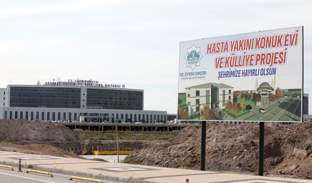 HASTA KONUK EVİ PROJESİNİN İNŞAAT ÇALIŞMALARI BAŞLADI