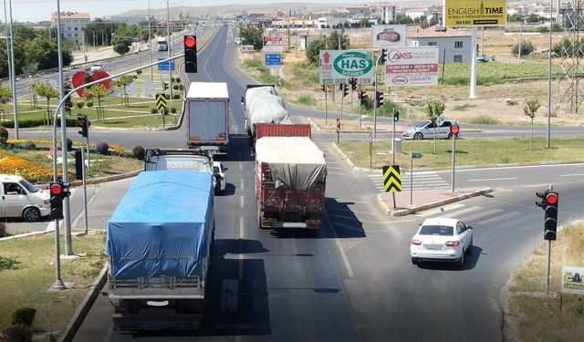 Aksaray’da Drone Destekli Kırmızı Işık denetimi yapıldı