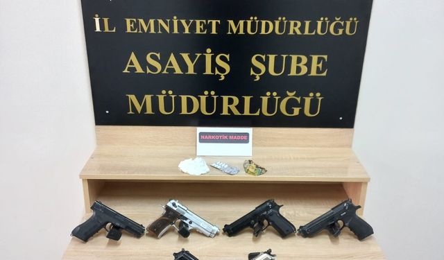 Aksaray Emniyetin şok operasyon 6 kişi tutuklandı