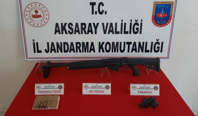 Jandarmadan silah operasyonu