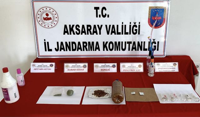 Jandarmadan uyuşturucu baskını; 3 tutuklama