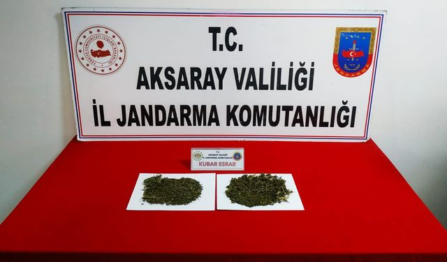 Uyuşturucu veya Uyarıcı Madde Ticareti yapan şahıs yakalandı