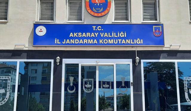 Aksaray Jandarması Yaptığı Başarılı Operasyonlarla 13 Suçluyu Yakaladı