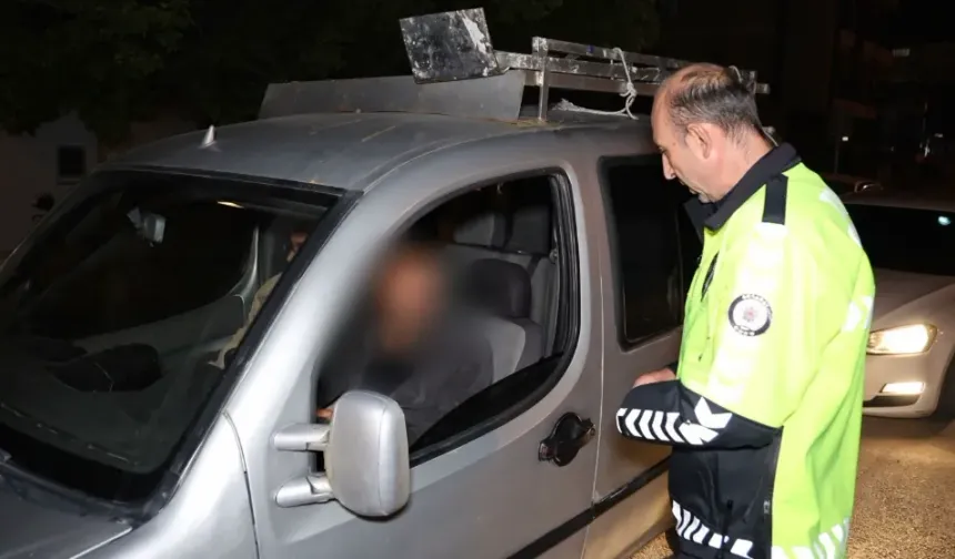 Aksaray'da Alkollü Sürücüye Hem Caza Yazıldı Hem de Ehliyetine El Konuldu