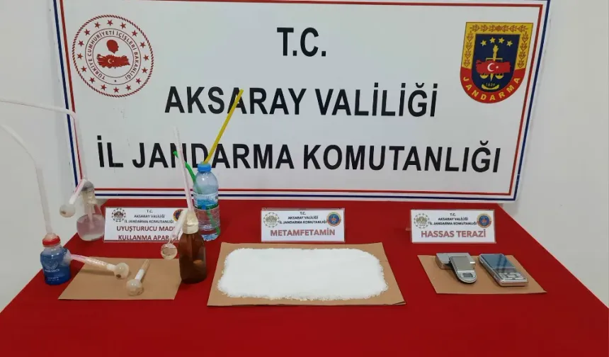 Aksaray'da uyuşturucu ticareti ve imalatı yapan 1 kişi yakalandı